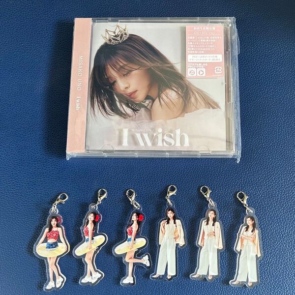 【新品未開封スマプラ付】宇野実彩子 ミニアルバム I wish 初回限定盤 CD+Blu-ray