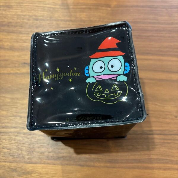 ハンギョドン ハロウィン クリアポーチ ブラック かぼちゃ お菓子入れ