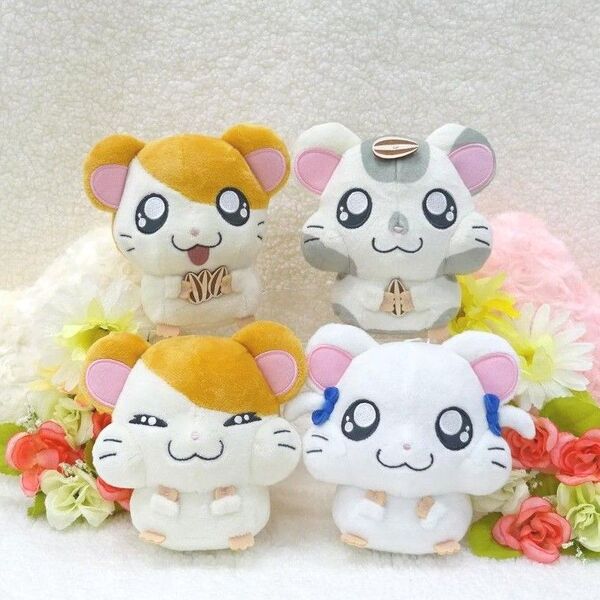 バラ売り可◎★コンプリート★とっとこハム太郎 ぬいぐるみ ~みんなでもひもひなのだ~ ぬいぐるみ マスコット もひもひ