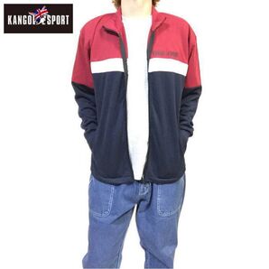 新品正規 M カンゴール KANGOL KANGOL SPORT 切り替え トラックジャケット ジャージ ユニセックス 男女兼用