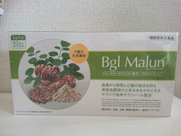 BglMalun モリンガ 4つの天然素材で血糖値の上昇をおさえる機能性表示