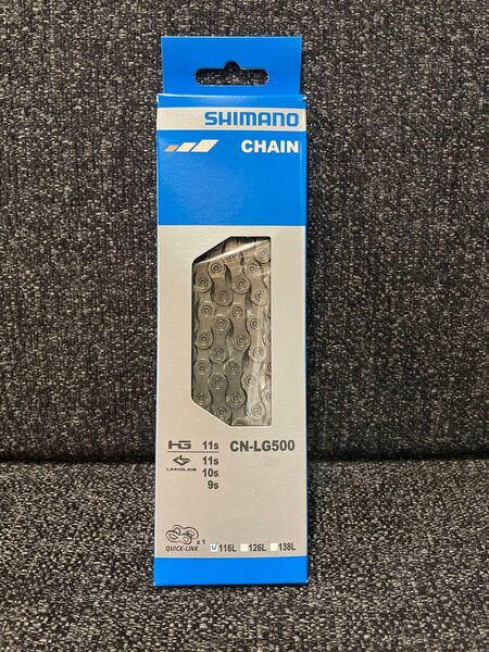 超特価 シマノ 10/11S 対応 チェーン CN-LG500 MTB Shimano クイックリンク E-BIKE