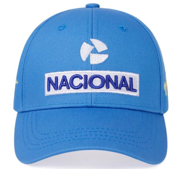 アイルトン・セナ サイン刺繍入 NACIONAL