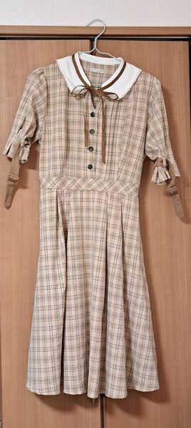 axes femme ベルトデザイン半袖OP アクシーズ ワンピース