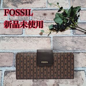 Fossil フォッシル カードケースレディース マディソン クラッチ ブラック