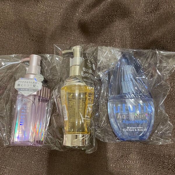 ヘアオイル 3種 THERATIS セラティス ドリーミー &Prism ミラクルシャイン ululis AquaNaight