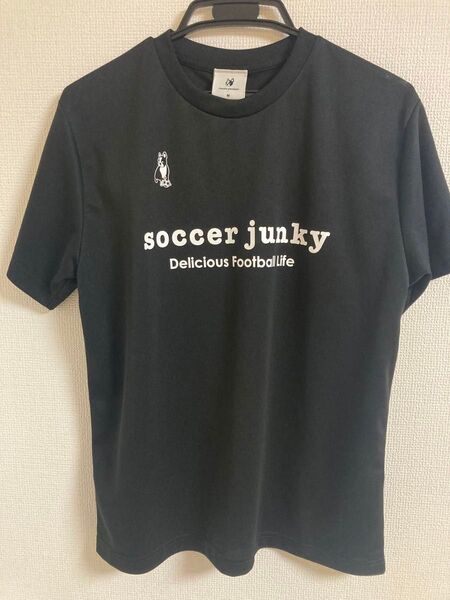 サッカージャンキー 半袖 プラシャツ M ブラック claudio pandiani soccer junky ユニフォーム