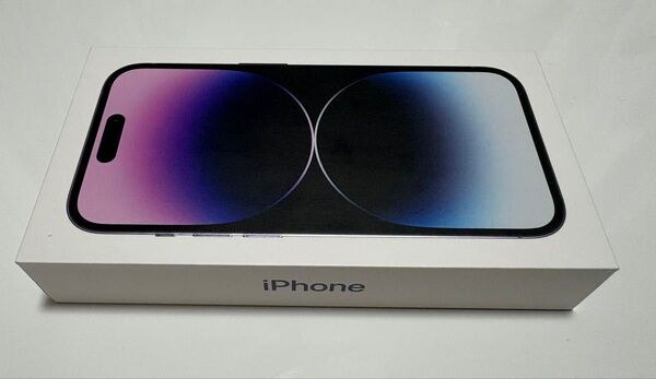 【空箱のみ】iPhone 14 Pro 128GB 色: Deep Purple用