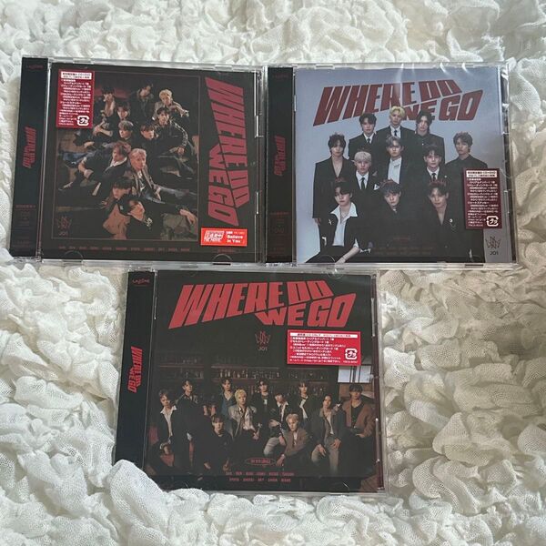 JO1 9th シングルCD WHERE DO WE GO 3形態セット