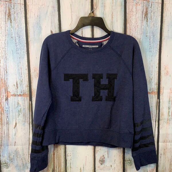 【US古着】TOMMYHILFIGERスウェットトレーナー Sサイズ