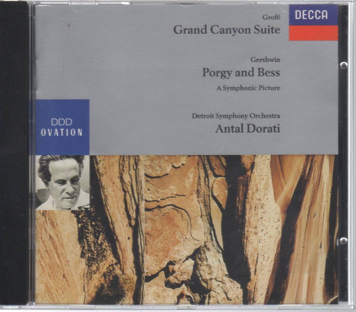 النسخة الألمانية/Grofe: Suite Grand Canyon / Gershwin: Opera Porgy and Bess Symphonic Pictures/Detroit Symphony Orchestra/Dorati/النسخة الألمانية, قرص مضغوط, كلاسيكي, أوركسترا