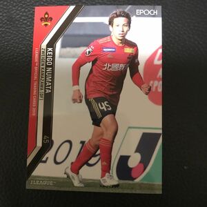 沼田圭悟２０１９Jカードレギュラー ツエーゲン金沢　元ガンバ大阪　大宮アルディージャ　カマタマーレ讃岐