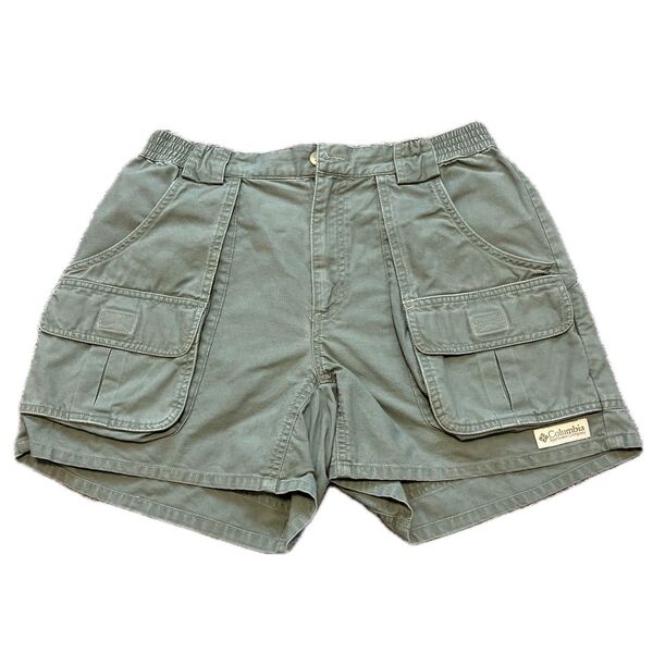 00s コロンビア コットン カーゴパンツ ショートパンツ レディースL 相当