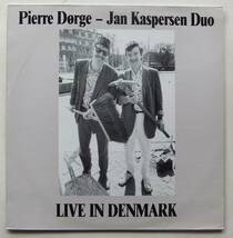 ◆ PIERRE DORGE - JAN KASPERSEN Duo / Live In Denmark ◆ Olufsen DOC 5077 (Denmark) ◆_画像1