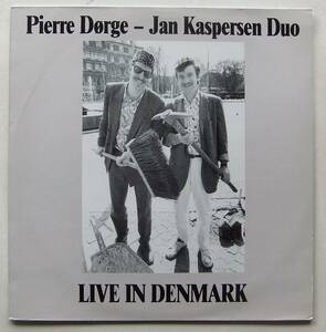 ◆ PIERRE DORGE - JAN KASPERSEN Duo / Live In Denmark ◆ Olufsen DOC 5077 (Denmark) ◆