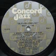 ◆ MARY FETTIG / In Good Company ◆ Concord Jazz CJ-273 (promo、infomation) ◆ W_画像4