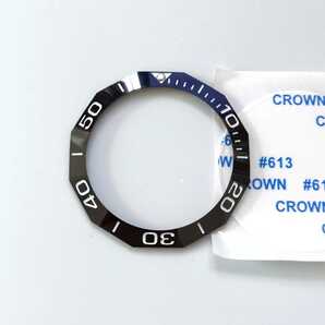 腕時計 修理交換用 社外部品 セラミック ベゼルインサート ブラック 黒 【対応】タグホイヤー アクアレーサー WAY201 FT6069等 TAG HEUER