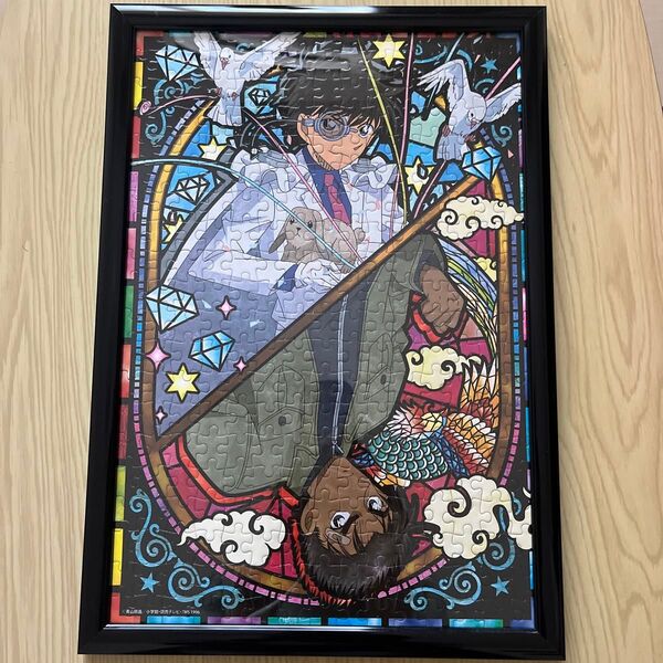 名探偵コナン 怪盗キッド×京極真 パズルの完成品 額縁入り