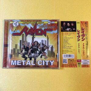 レイヴン / メタル・シティ 帯付き 国内盤CD