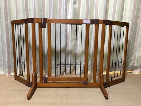 リッチェル Richell ペット用 木製おくだけドア付ゲート S