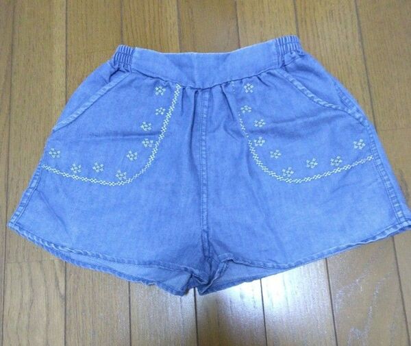 デニムショートパンツ 120cm