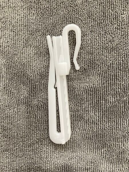カーテンフック アジャスターフック 7cm 30個