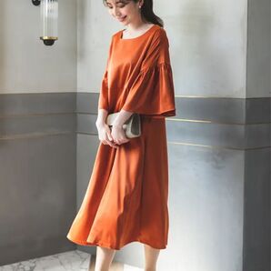 Edit Sheen 新品 フレアスリーブドレス