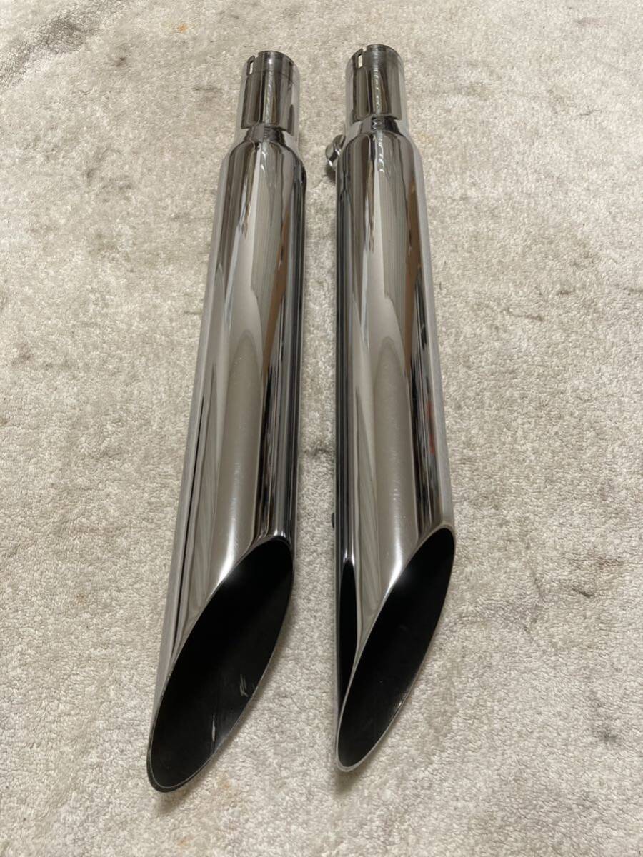 スリップオンマフラー スラッシュカット FXD 1995-17用【MUFFLER SL/CUT 95-17 FXD】