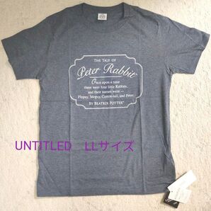 新品 未使用品 タグ付き Tシャツ UNTITLED ピーターラビット