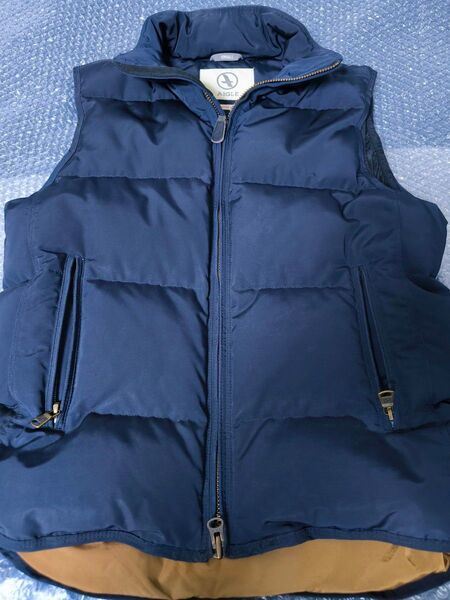 AIGLE Horsedown ネイビー ダウンベスト