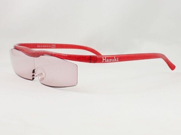 日本製◆ハズキルーペ コンパクト カラー 1.32倍 ルビー◆量販店 見 本 品 老眼鏡 拡大鏡リーディンググラス シニアグラス パソコン スマホ