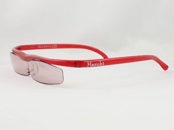 日本製◆ハズキルーペ クール カラー 1.32倍 ルビー◆量販店 見 本 品 老眼鏡 拡大鏡 リーディンググラス シニアグラス スマホ パソコン