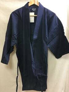  men's for man jinbei navy blue L size peace pattern back print sending 510