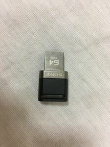 SONY ソニー USBメモリ 64GB ブラック USB⇔microUSB USM64SA1B 送63