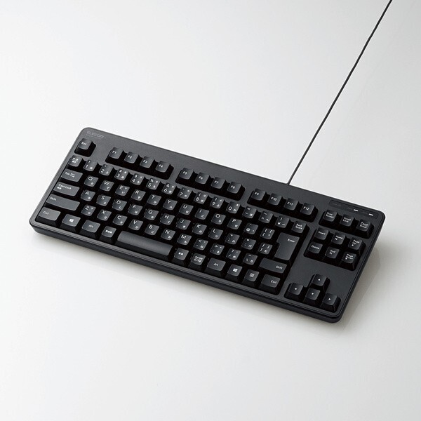 エレコム コンパクトキーボード TK-FCM103BK