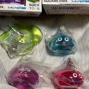 スクウェアエニックス ドラゴンクエスト クリスタルモンスターズ りゅうおう登場編 スライム3種&バブルスライム 中身未開封未使用品
