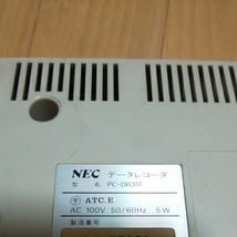 ジャンク NEC データレコーダー PC-DR311_画像4