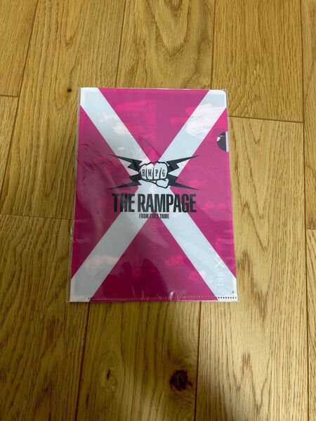 THE RAMPAGE クリアファイル