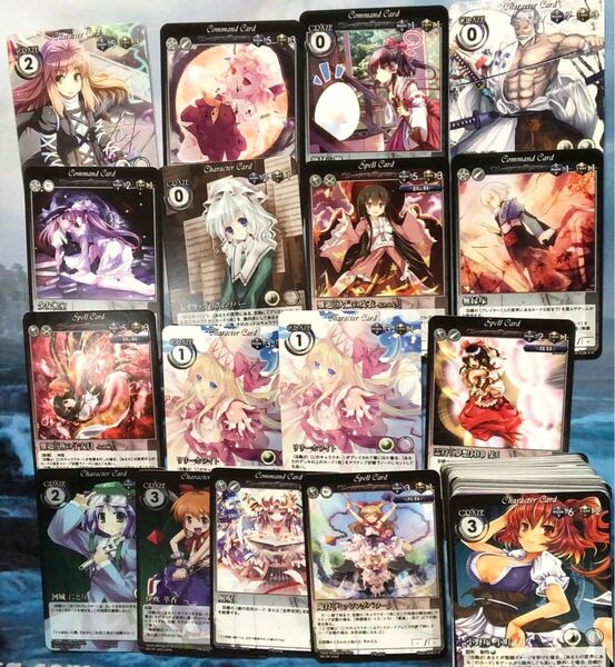 東方project VISION カード まとめ 箔押しあり 送料無料