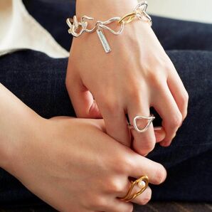 指輪【Nothing And Others/ナッシングアンドアザーズ】Hook motif Ring リング 2024新作