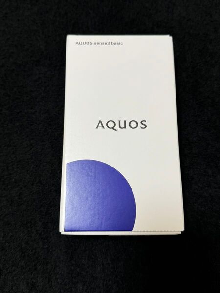 AQUOS sense3 basic SHV48 Black simフリー 新品未使用品 判定○