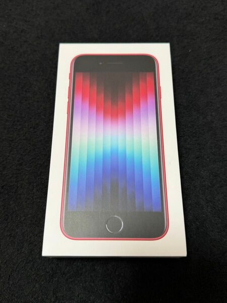 iPhone se 第3世代 64GB Red simフリー 新品未使用品 判定◯