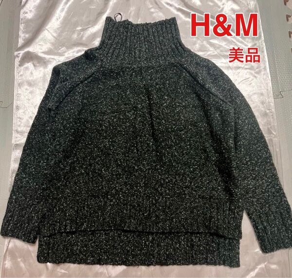 H&M ハイネックニットセーターXS