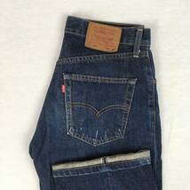 Levi's リーバイス 504-00 日本製 99年製 デニム パンツ ジーンズ W29 L36 革パッチ ジップフライ_画像1