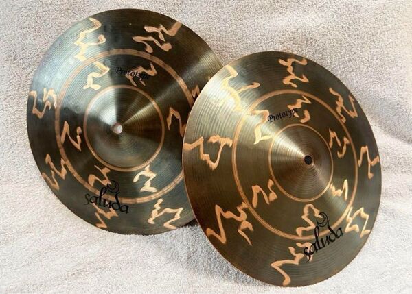 saluda プロトタイプT4 TESLA 13"ハイハット