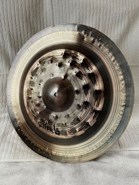 【動画有】saluda ClusterHammered 18" チャイナシンバル
