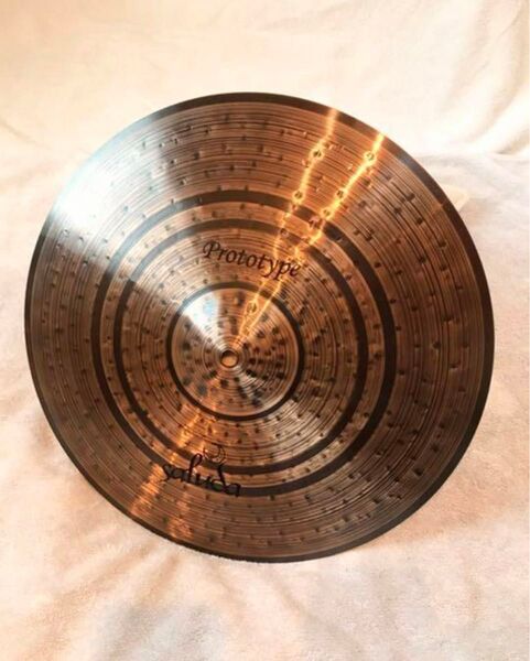 【動画有】saluda プロトタイプHandHammered 16"クラッシュシンバル
