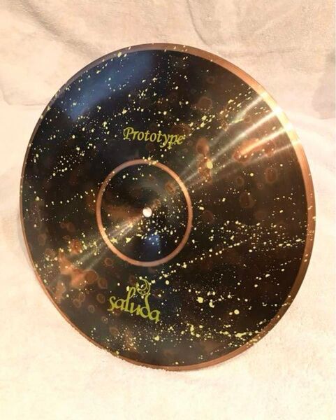 【動画有】saluda LimeGreenSlimed 16"チャイナシンバル