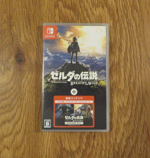 ゼルダの伝説 ブレスオブザワイルド+エキスパンションパス Nintendo Switch 美USED