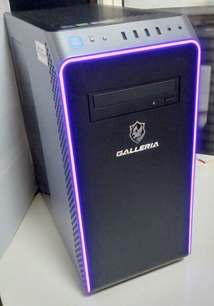 クリエーター向けゲーミングPC i7 メモリ32GB RTX4060 SSD1TB×2 Windows11 WiFi ドラクエ FFベンチ ドスパラ GALLERIA